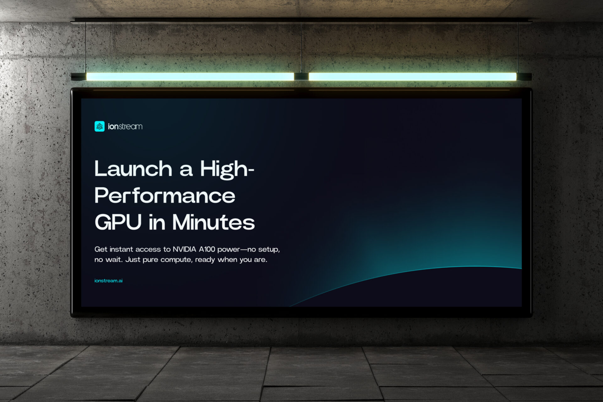 ionstream.ai billboard